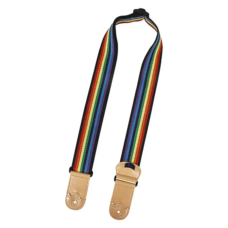 

Bass Guitar Strap Shoulder Strap For Bass Adjustable Breathable Bass Guitar Strap With Pick Holders For Electric Guitar Ukulele