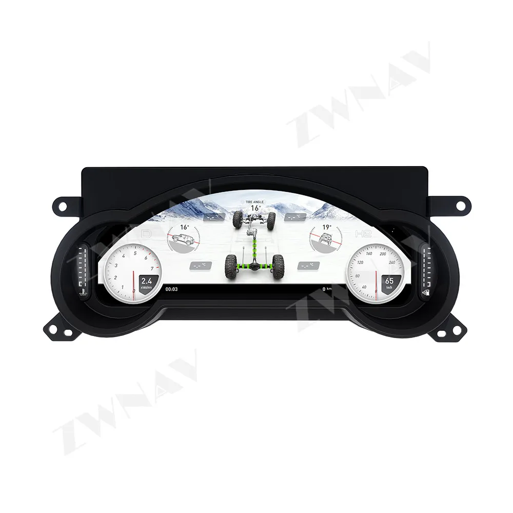 Panel de Instrumentos Digital LCD de Alta Definición de 12.3 Pulgadas para el Interior del Vehículo, Compatible con Toyota FJ 2008-2023 1