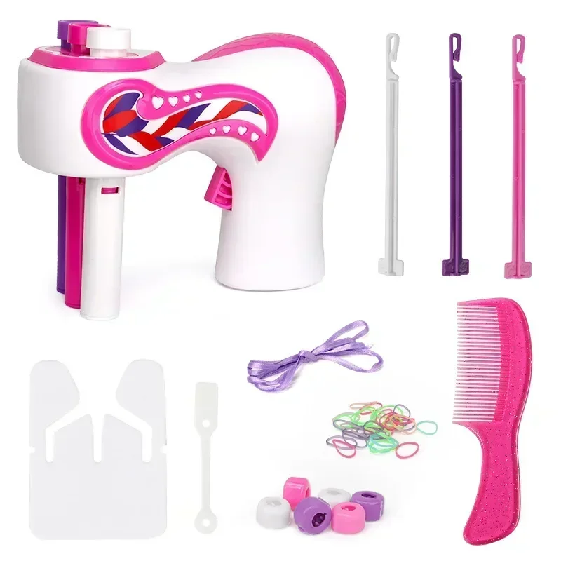 Girl Automatic Hair Braider Electric DIY Hair Weave Machine Twist Knitting Roll Twisted Braiding Hair Styling Tools Girl Gift 4