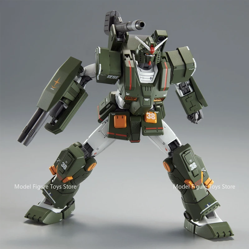 반다이 Genuino 1/144 HG-FA-78-1 풀 아머 건담 모델 애니메이션 키트 조립 애니메이션 모델 액션 장난감 컬렉션 모델 선물