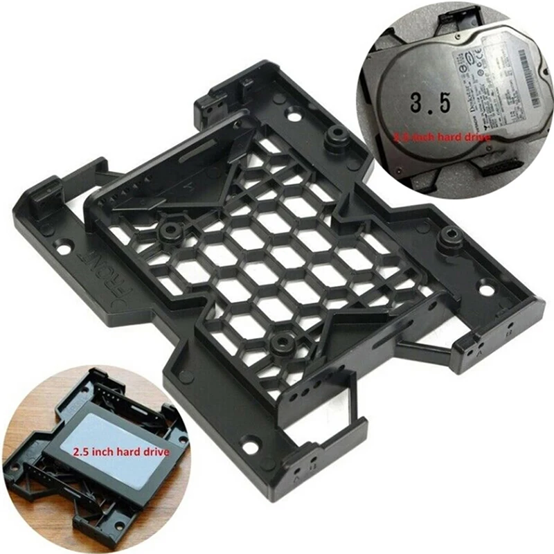 Hard disk tray,hard disk mounting bracket 1 pc 5.25" To 3.5" 2.5" Tray Bracket Mounting Cooling Fan HDD Adapter SSD Hard Drive