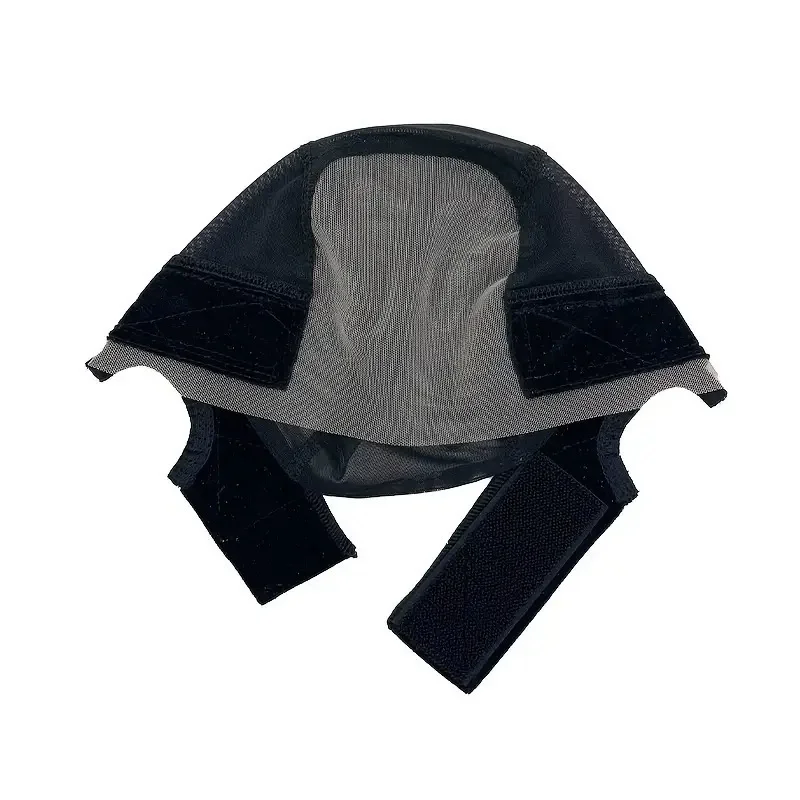 U-shaped wig net cap 4*5 black velvet lace wig head cover net cap elastic head cover U-shaped hat leather hair
