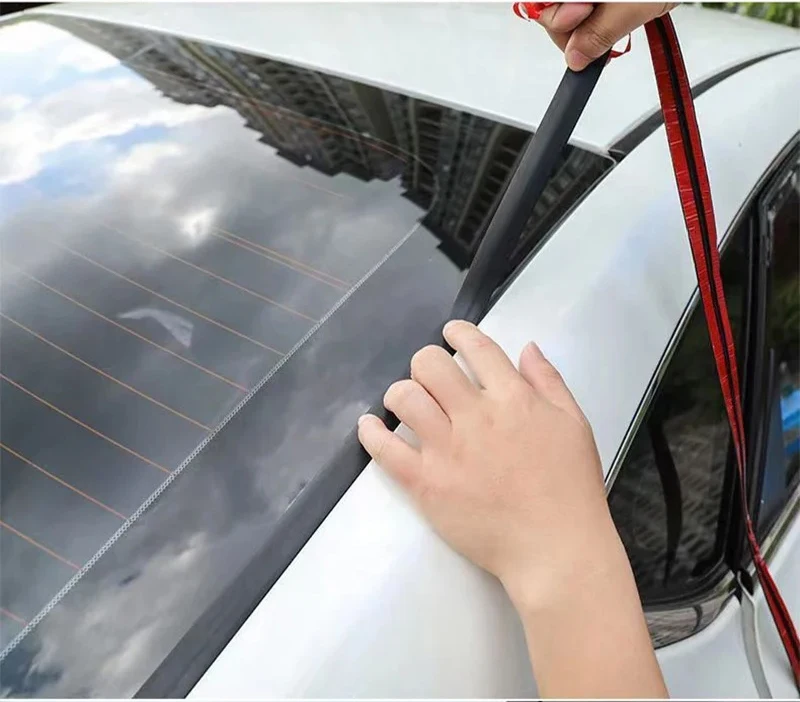 14/19mm Auto-Dichtungsstreifen für Fensterkanten und Windschutzscheiben, Universeller Dach-Windschutzscheibenschutz, Dichtungszubehör für Autos – Detail 4
