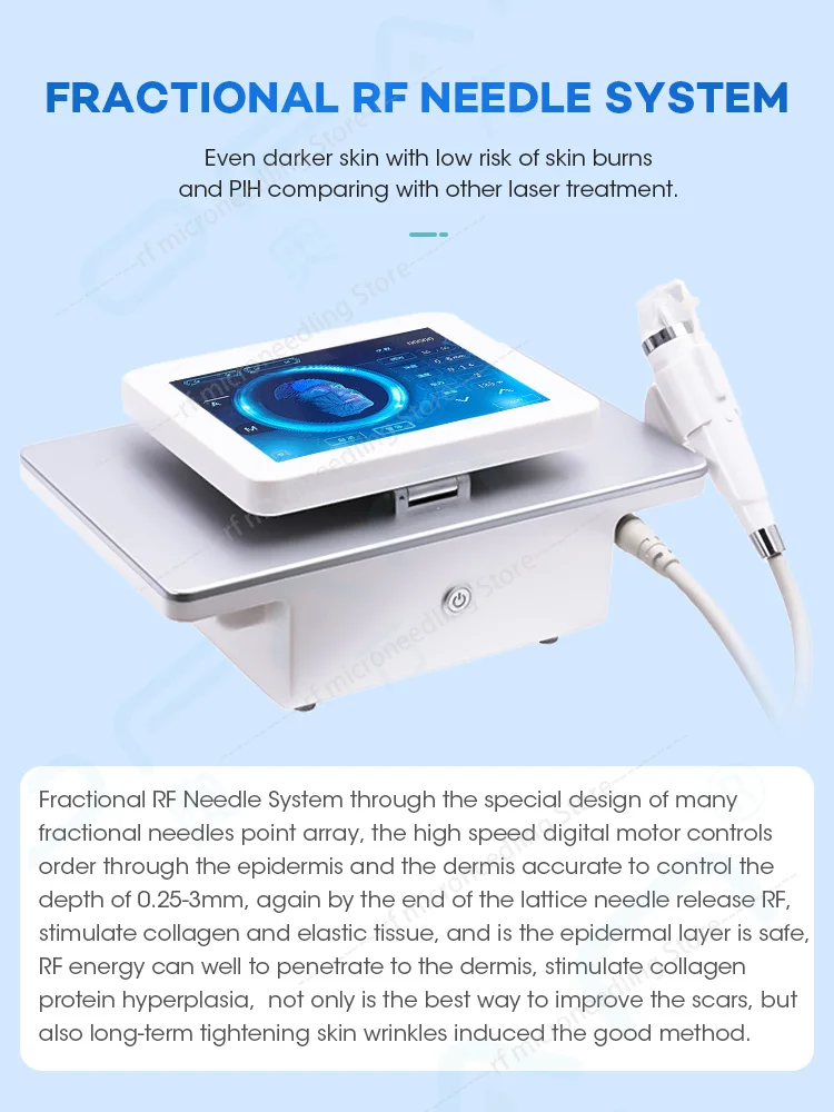 Das Premium RF Fraktionale Microneedling-Gerät Hocheffizientes Gerät zur Reparatur von Aknenarben und Glättung Feiner Linien – Detail 3