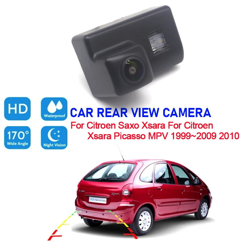 Telecamera Di Parcheggio Retromarcia Per Citroen Saxo Xsara Per Citroen Xsara Picasso Mpv 1999-2010 Vision Impermeabile Rca Di Alta Qualità
