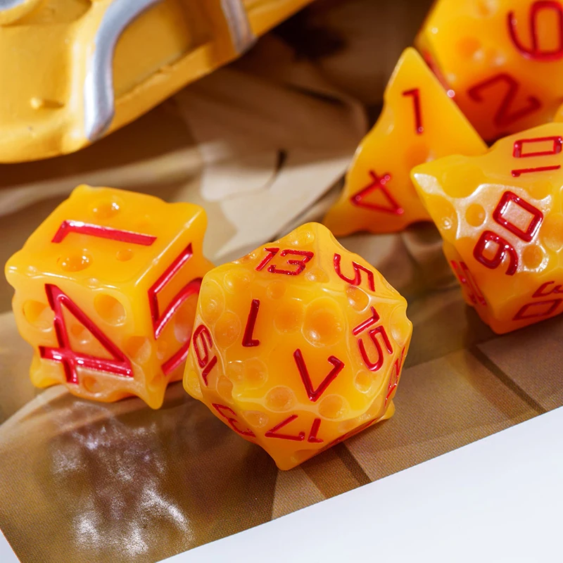 Polyhedral Dice Set 7Pcs D4 D6 D8 D10 D% D12 D20 for Pathfinder Gift Role Playing Table Games game dice dice set
