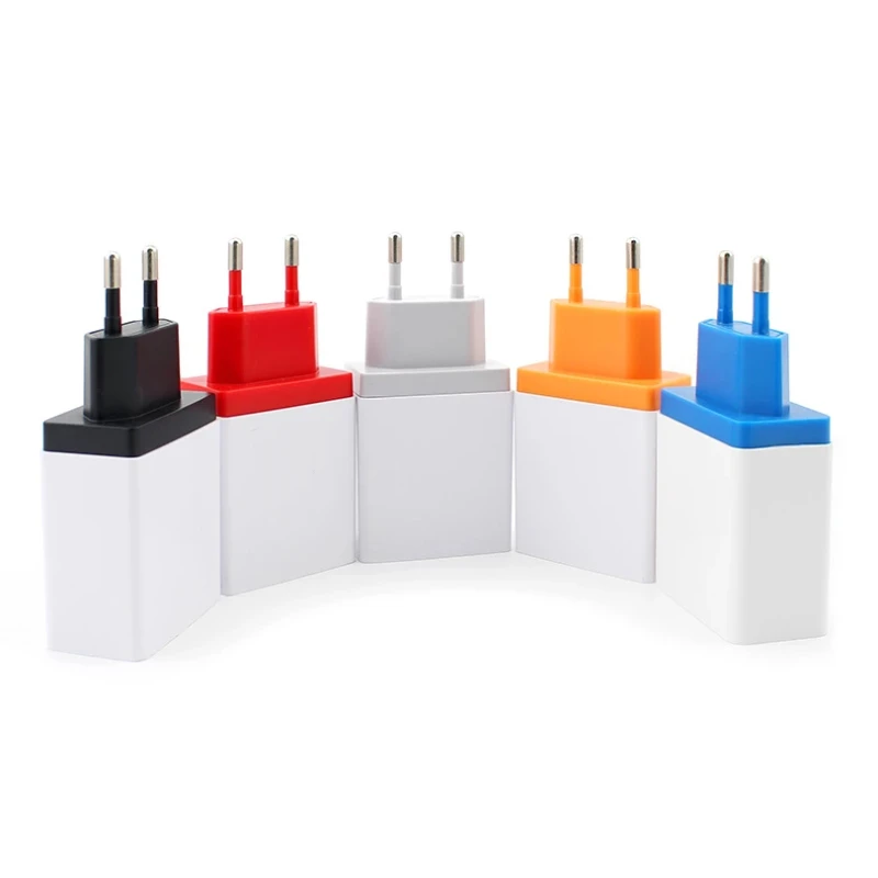 220V 4 Ports USB 5V3A Charge Power Adapter Mobile Phone Charger QC3.0 Charging EU/US Plug Outlet Travel Charger