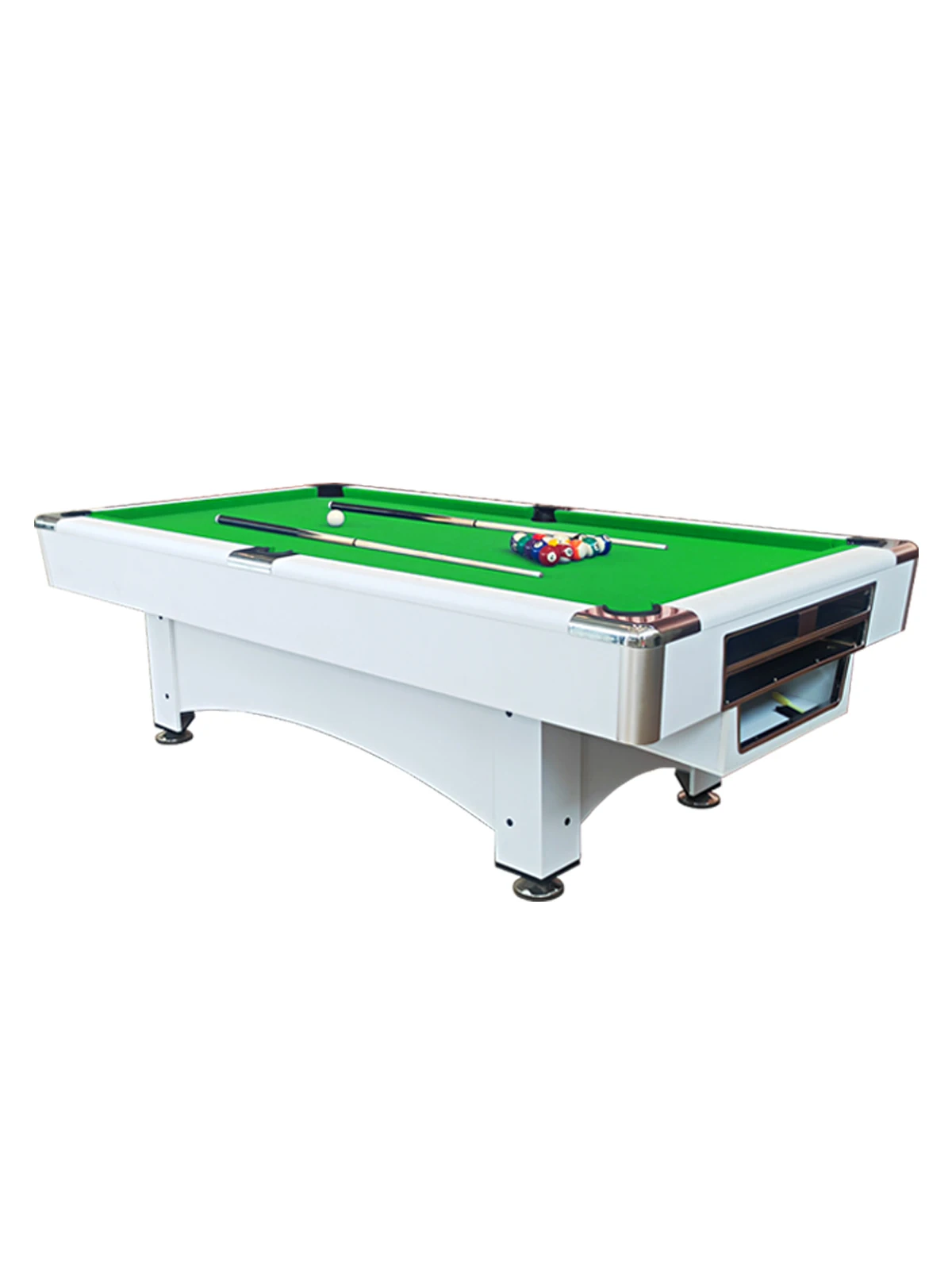 Multifunctional Game Table American Standard Pool Table Converts to Ping Pong & Dining