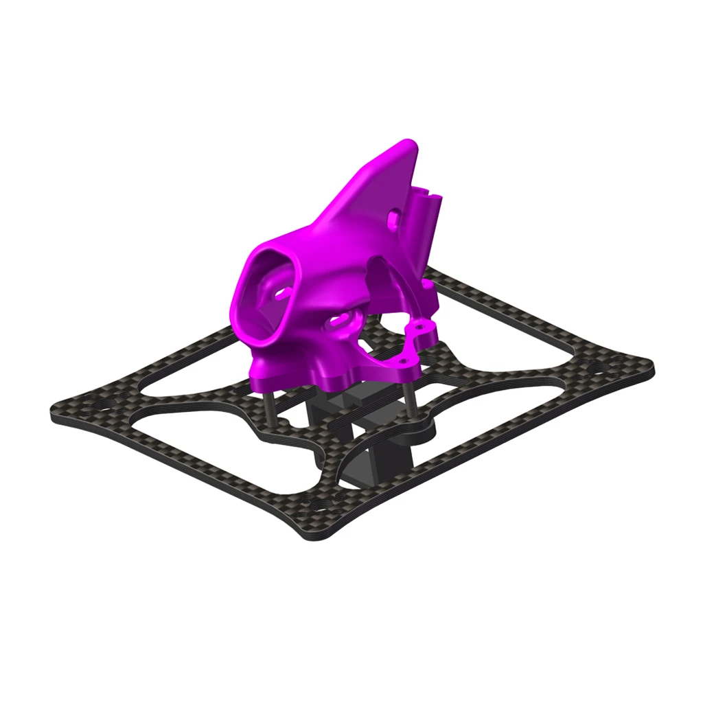 Kit Telaio in Fibra di Carbonio 3K con Elica da 2 Pollici 51MM, ELRS 5.8G per Drone da Corsa FPV RC, Compatibile con Unità Aerea DJI O4, Motori 1103 1104 1202 1204 - Image 3
