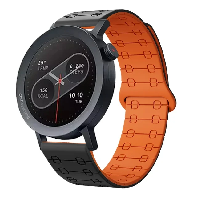Silicone Magnetic Sport Watch Band - 22mm Strap