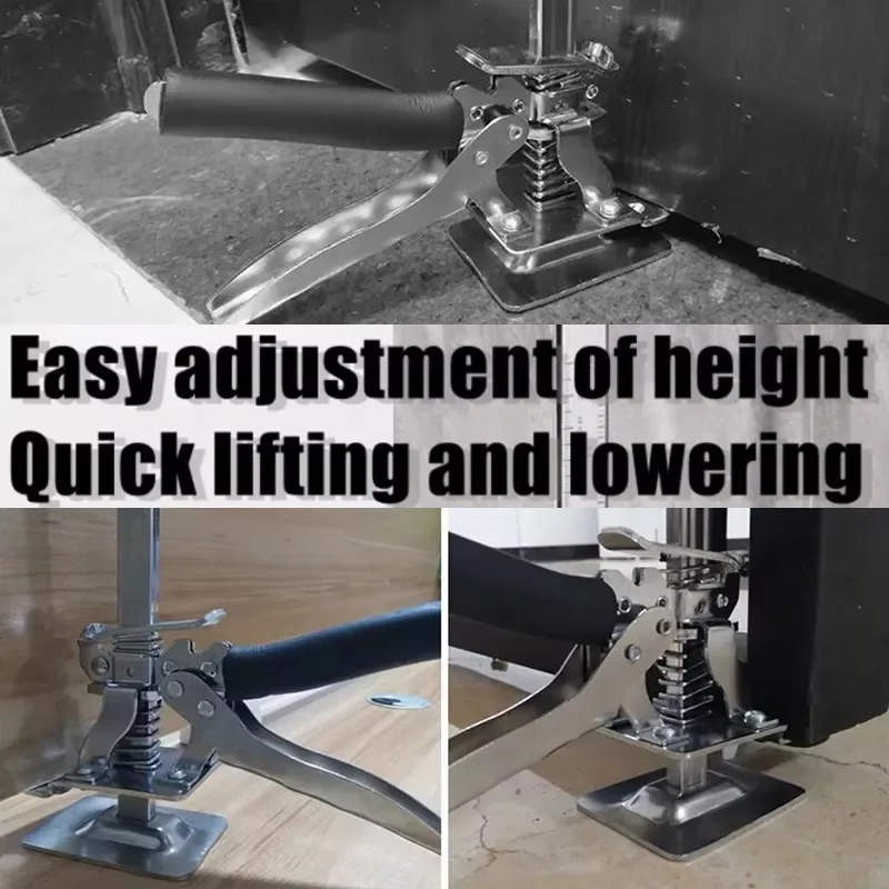 Lifting Tool Labor-Saving Arm Jack Door Panel Drywall Lifting Cabinet Board Lifter Tile Height Adjuster Elevator ToolsHeight re