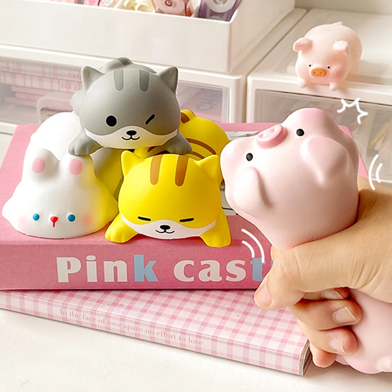 Bonito Apoio de Descanso de Pulso para Mouse Pad Computador Portátil Braço Resto para Mesa Ergonômico Kawaii Lento Subindo Brinquedos Mole Novo - Imagem 4
