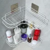 Iron Triangle Rack For Kitchen Bathroom Storage Rack Thickened Love Corner Rack Storage Rack Durable 4