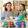 New 3D Tetris Tower Balancing Stacking Toys, Board Games for Kids,Puzzle Board Assembly Brick Educational, Parties, Travel Toys 4
