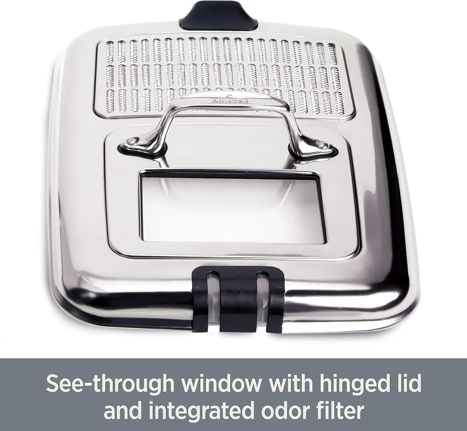 Electrics Stainless Steel Deep Fryer with Basket 3.5 Liter Oil Capacity, 2.6 Pound Food Capacity 1700 Watts Dishwasher 5
