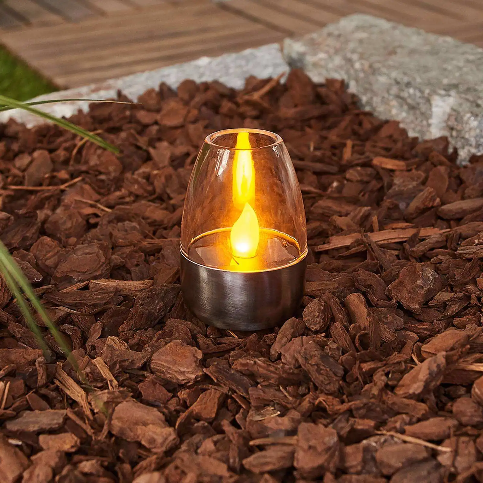 Candele LED Solari 12 Pezzi SoulBay - Impermeabili IP54 Con Fiamma Tremolante - Foto 3