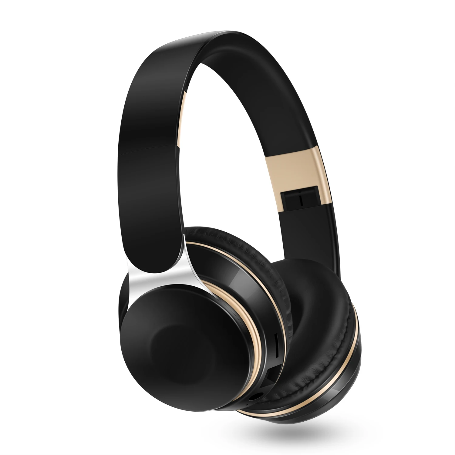 Wireless Bluetooth Headphones With Sd Card Support And Microphone_voghion.com