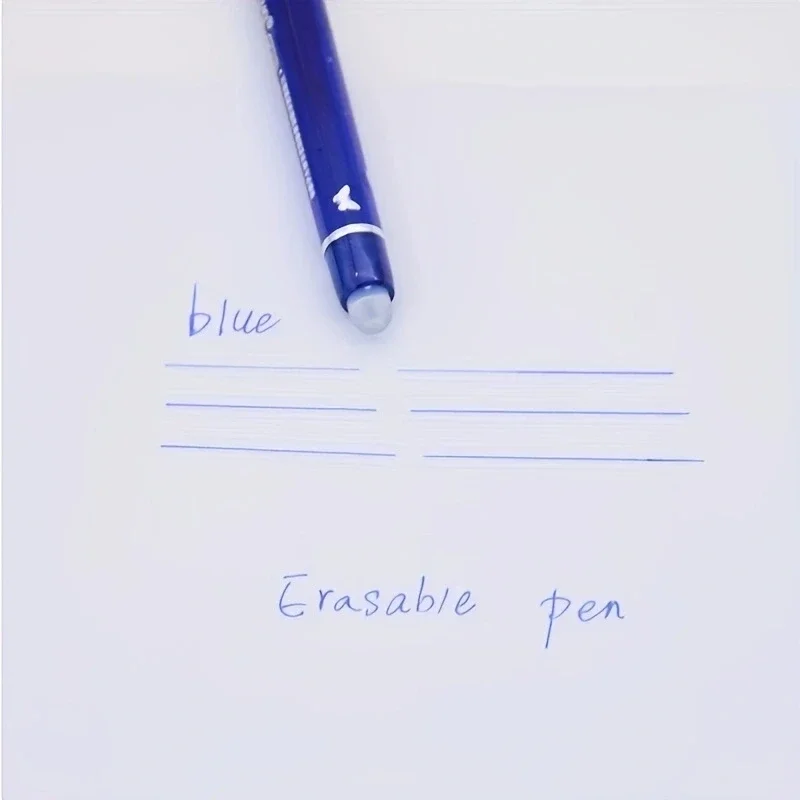 85Pcs/Set Erasable Pen Gel Pens 0.5mm Blue/Black ink Refills Rod Washable Handle School Writing Office Kawaii Stationery Gel Pen gel pens