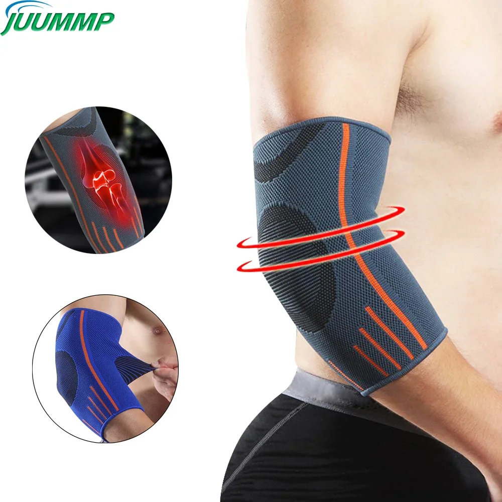 Elbow Support Brace Compression Sleeve for Tennis Elbow Tendonitis Arthritis Weightlifting