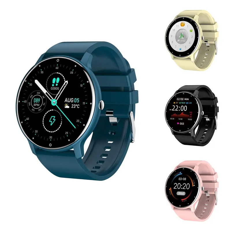 Smart Watch Men Heart Rate Sport Multifunzione Full Contact Screen Smart Watch Uomo Donna Per Huawei Xiaomi