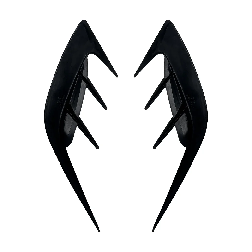 Car Accessories 2Pcs Rear Bumper Side Vent C Canard Covers For KIA Stinger Front Bumper Trim Canards Styling