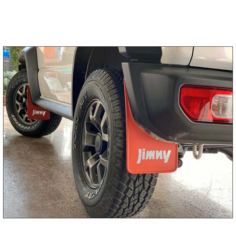 4stuks Auto Spatlappen Voor Suzuki Jimny JB64 JB74 1998-2023, Voor Achter Spatborden Splash Guards Volledige Bescherming Spatlap Kit Exterieur Accessoires,A/1998-2018