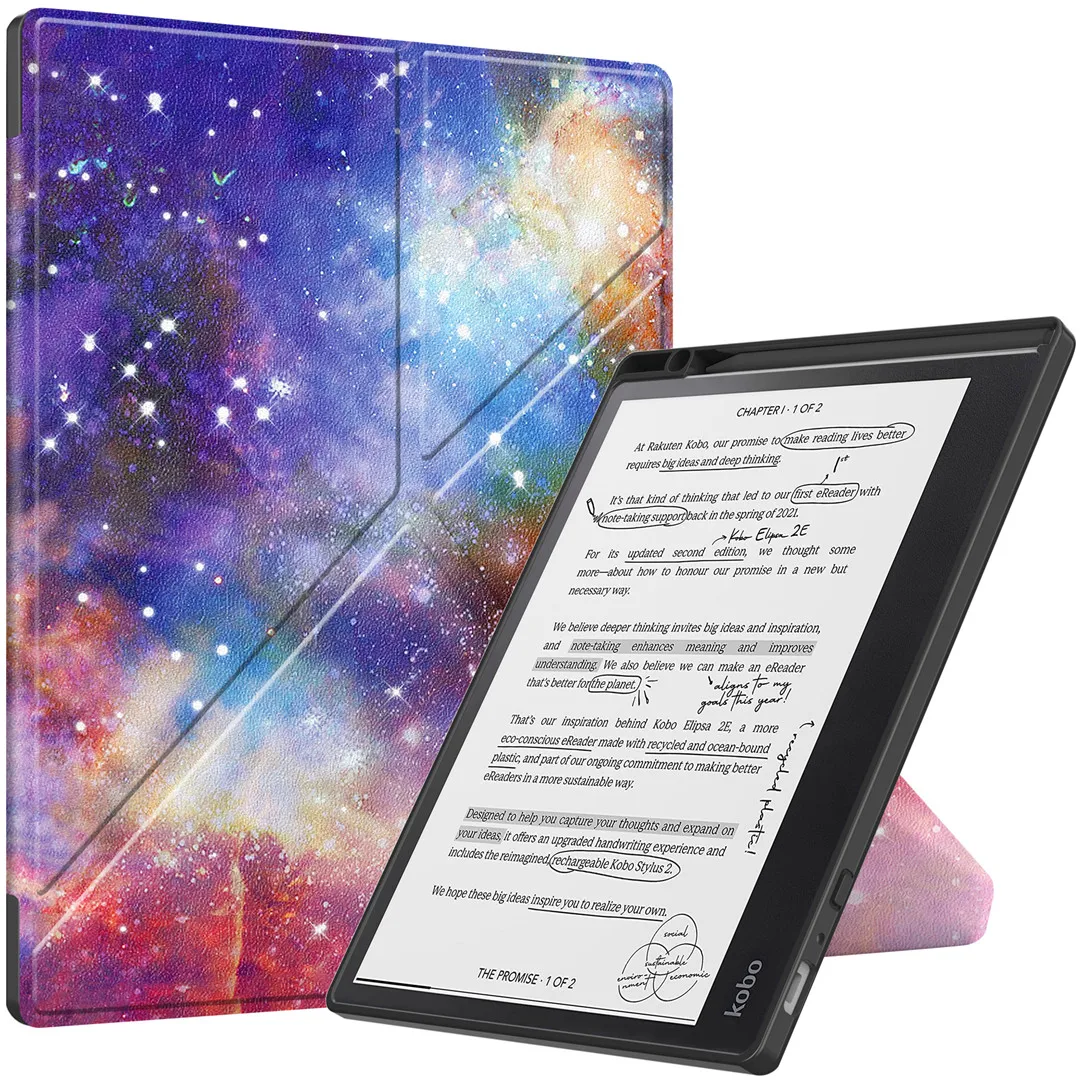 For Kobo Elipsa 2E Smart Sleep Cover E-Book Case For Kobo