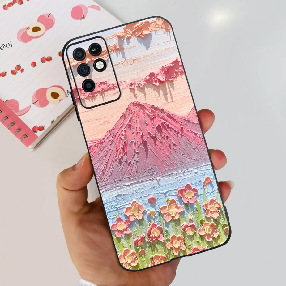 Cute Fashion Painted Soft TPU Phone Case Bumper Cover