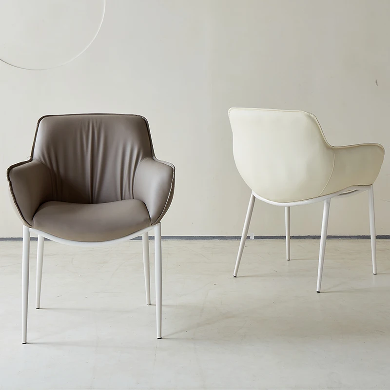 

Individual Design Kitchen Dining Chairs Nordic Modern Dresser Office Dining Chairs Living Room Chaise Longue Furniture YX50DC