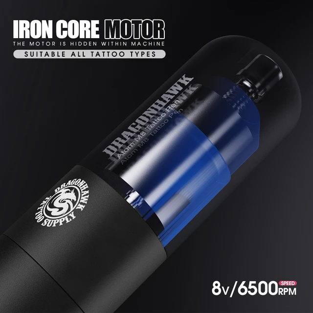 Dragonhawk M8タトゥーペン パワフルタトゥー回転ペン タトゥーマシン Dragonhawk M8タトゥーペン パワフルタトゥー回転ペン タトゥー
