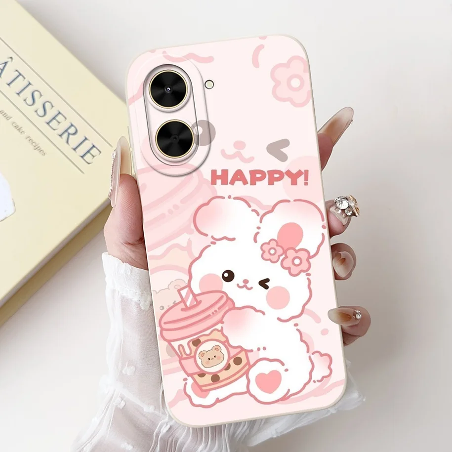 Lovely Avocado Cartoon Soft Silicone Bumper Phone Case