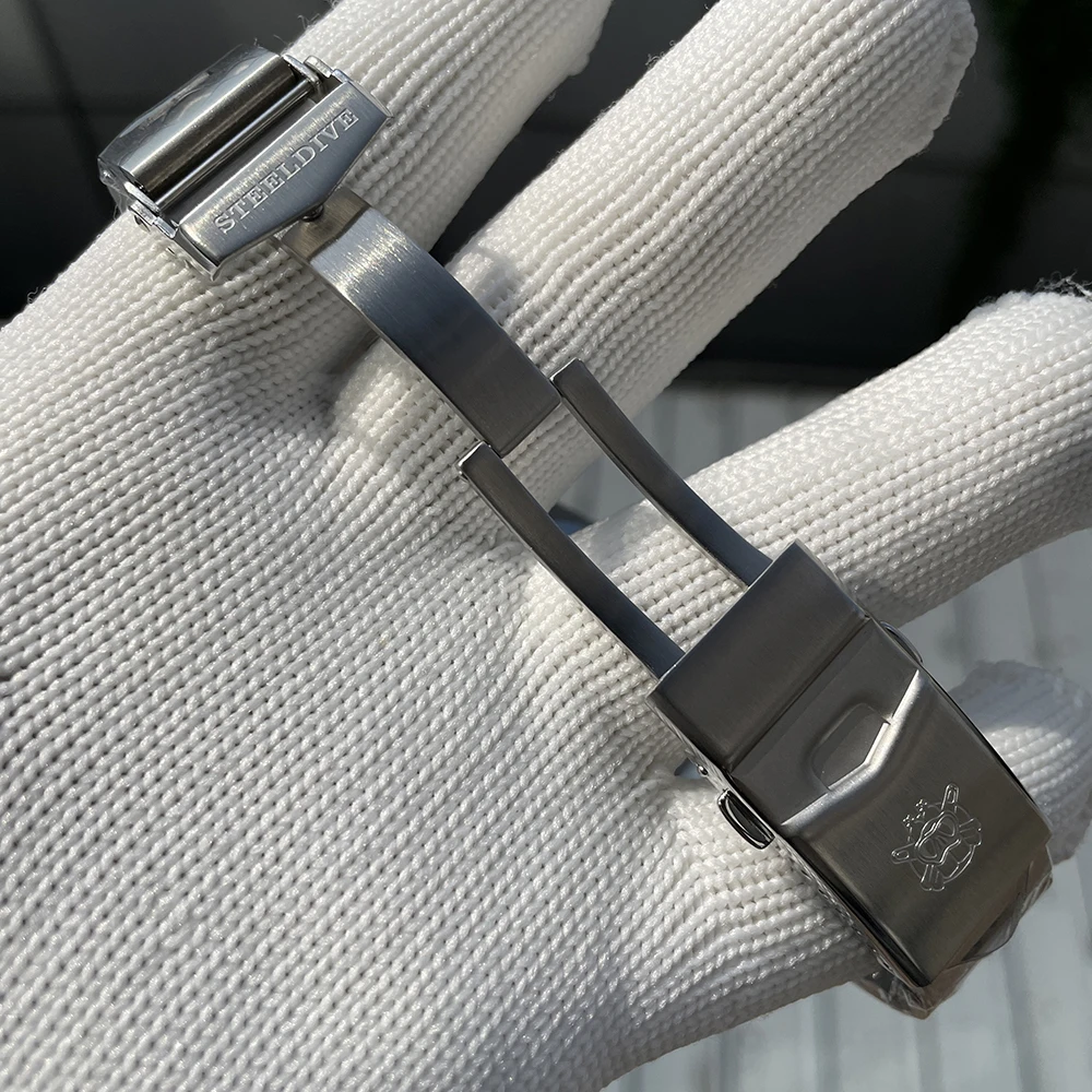 STEELDIVE Brand SD1962V Black Dial Ceramic Bezel Insert 200M Water