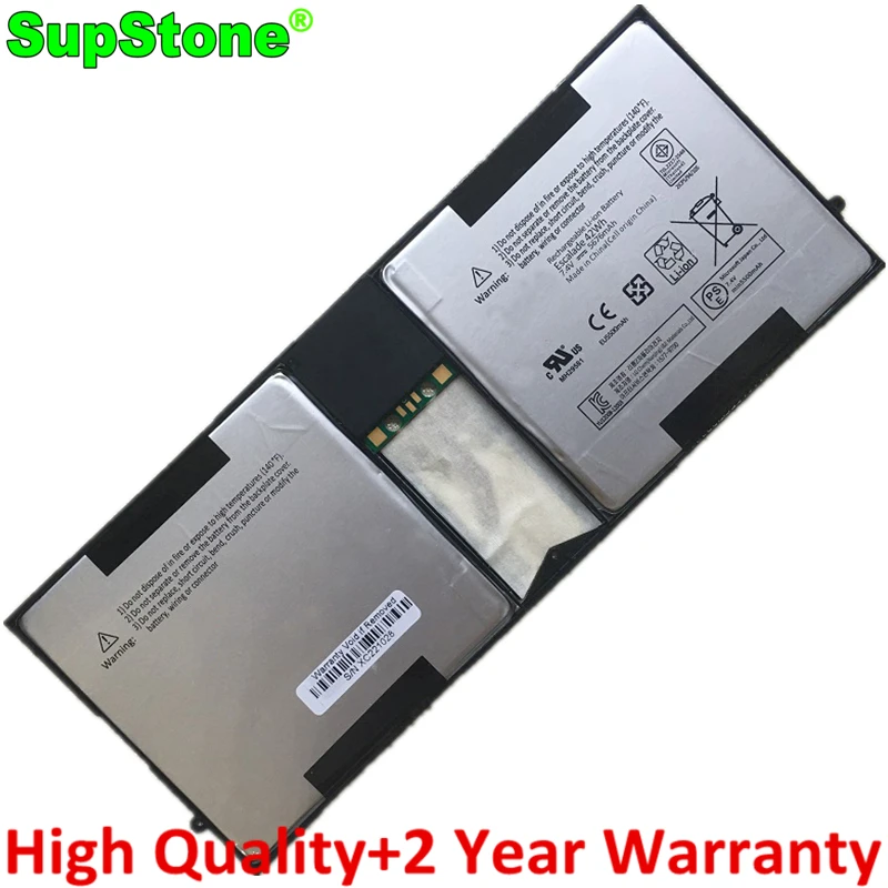 

SupStone P21GU9 Laptop Battery For Microsoft Surface Pro1 1514 10.6" Inch,Pro2 1601 MH29581 Escalade 2ICP5/94/105,1577-9700