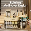 Cosmetic Storage Box Large Capacity Transparent Drawer Jewelry Makeup Storage Box Multi-layer Multi-functional Desktop Organizer 2