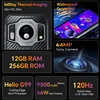 Oukitel WP21 Ultra Rugged Smartphone 9800mAh 6.78" FHD+ Cellphone 12GB 256GB Mobile Phone 64MP Camera 66W Fast Charger 2