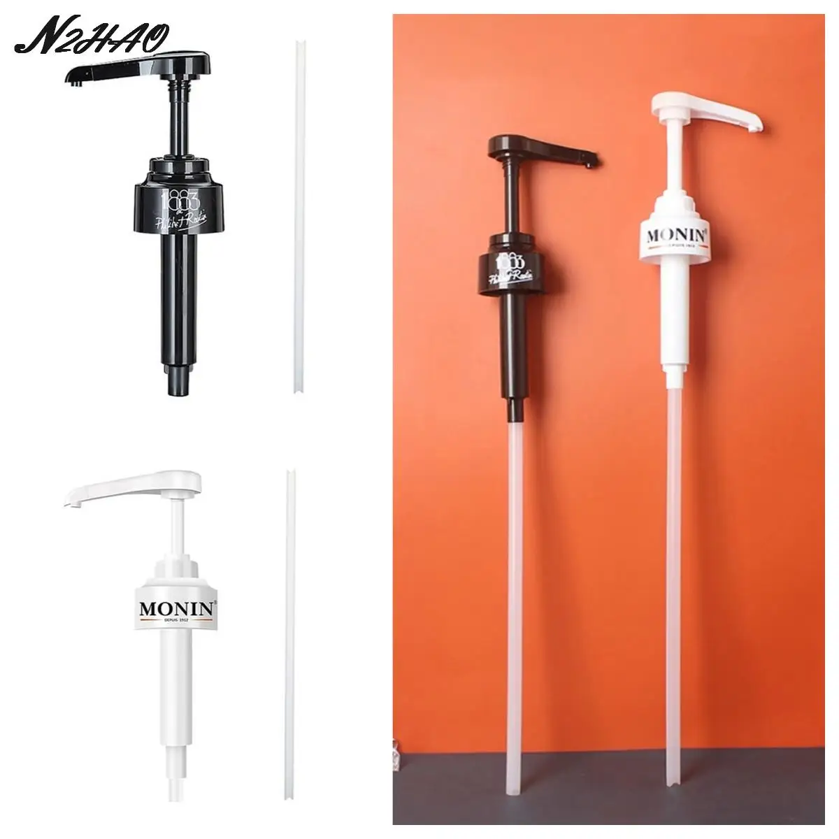 10MICoffee1LiterDispenserSyrupPumpBlackLiquidDispenserFor