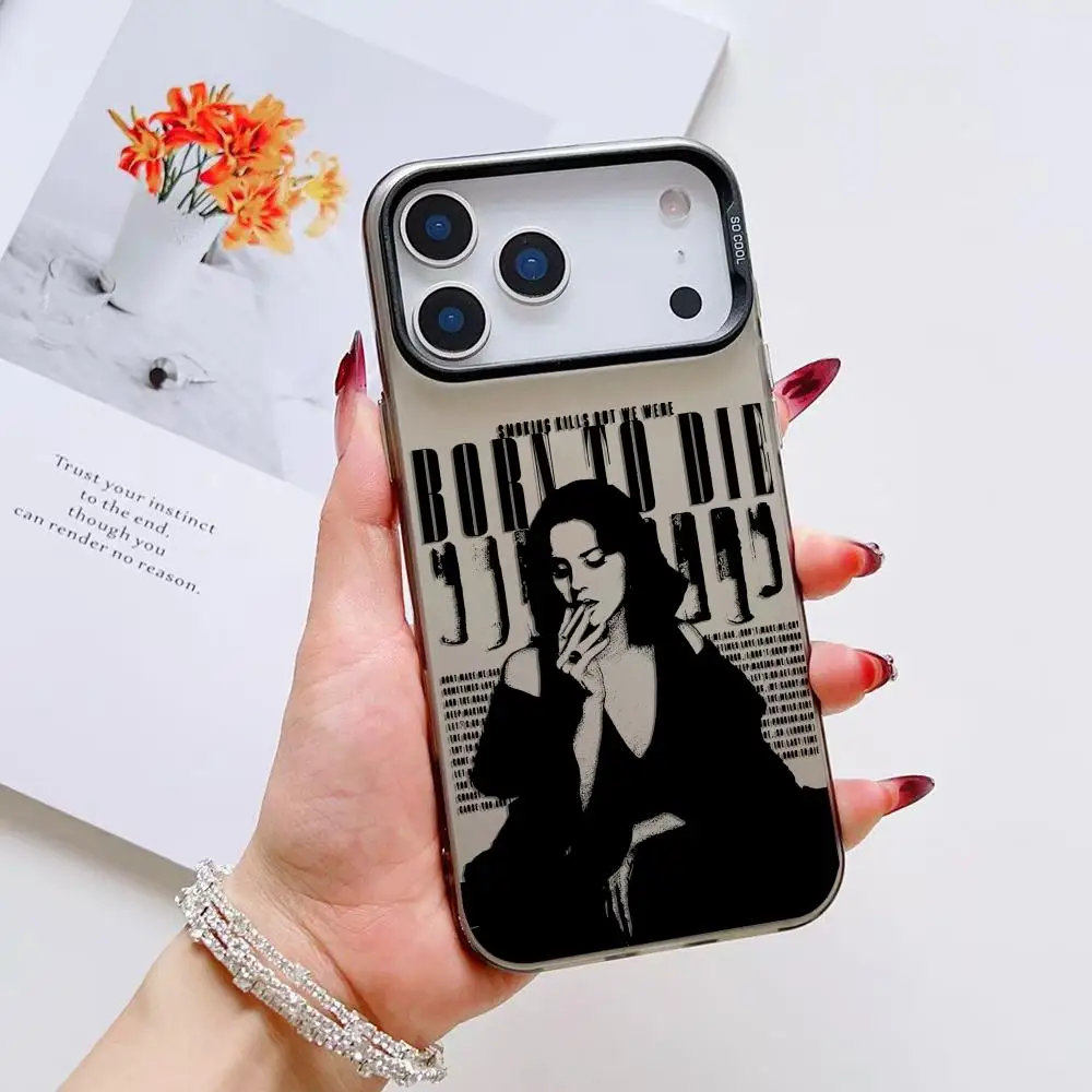 L-Lana Del Ray Fashion Phone Case - Air Matte Laser Aurora Shockproof