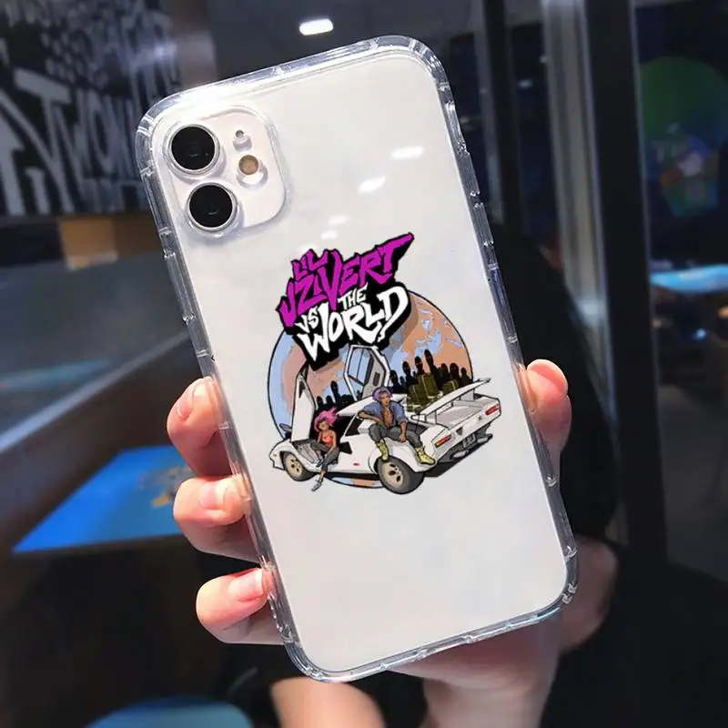 Lil Uzi Vert Eternal Atake Cartoon Clear Silicone Phone Case Cover