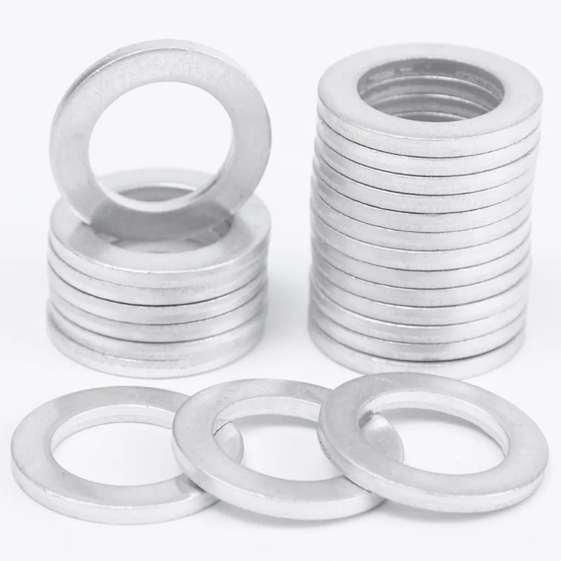 14mm Aluminum Oil Drain Plug Crush Washer Set Non-Slip For Lasting Sealing Car Exterior Accessories For Oil Change oil drain plug gasket,sealing washers,oil drain plug seal washer