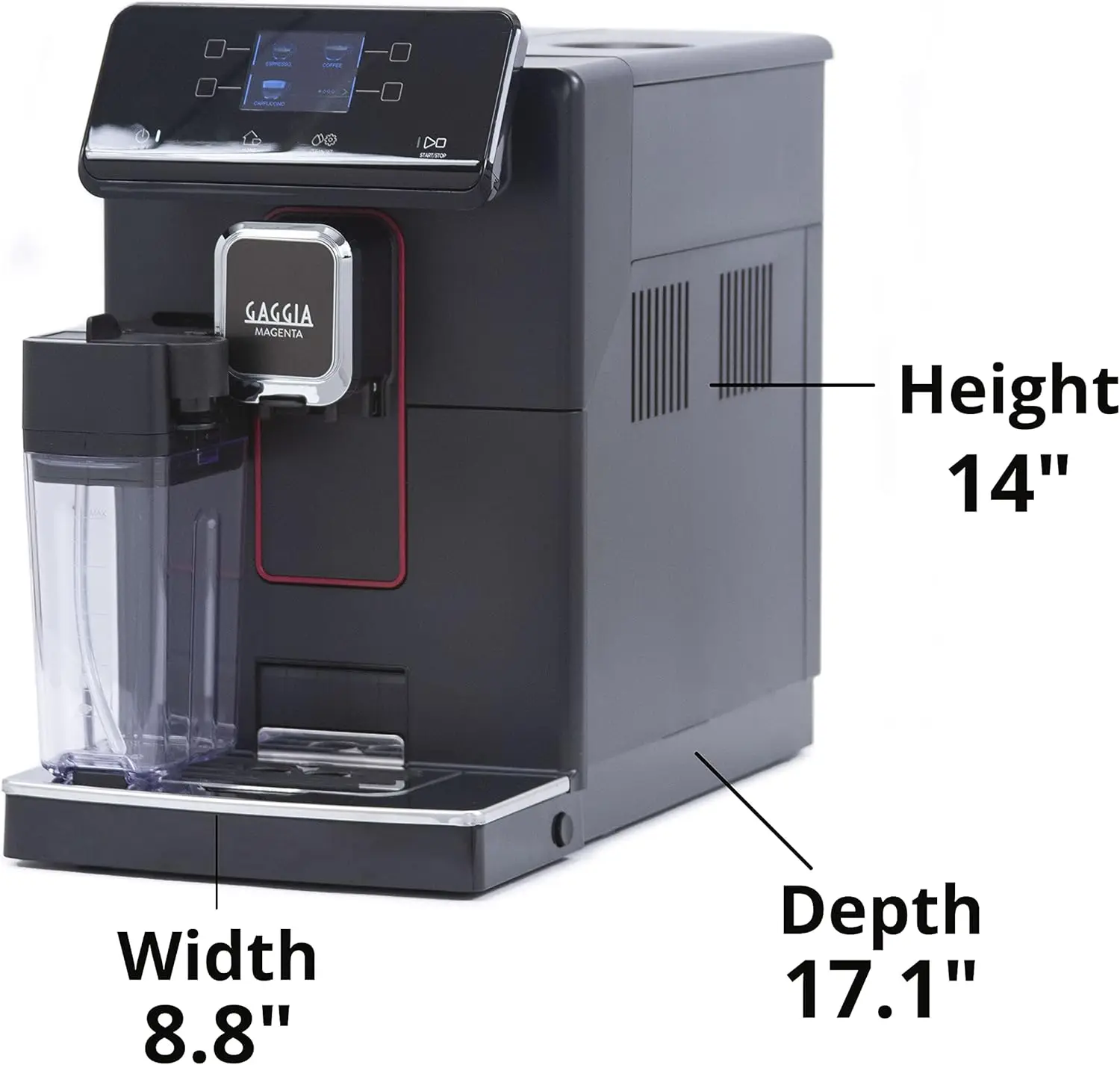 Prestige Super-Automatic Espresso Machine,Black 2
