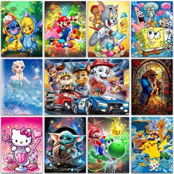 DIY Character-Inspired Diamond Painting Kit 1
