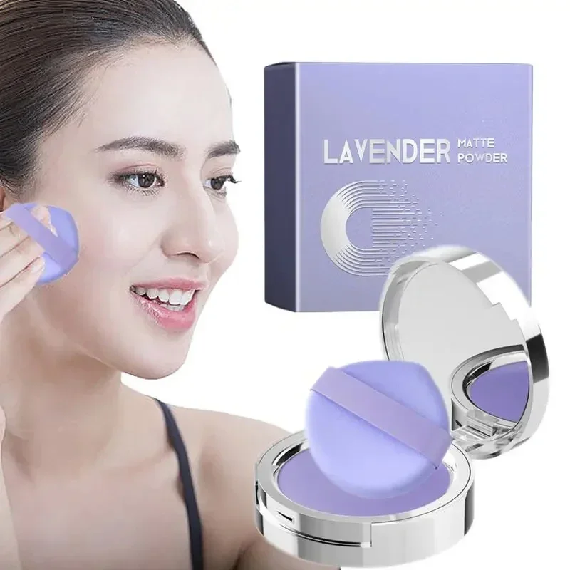 Setting Powder Loose Powder Face Powder Long-Lasting Oil Control Waterproof Concealer Women Portable Matte Compact Makeup