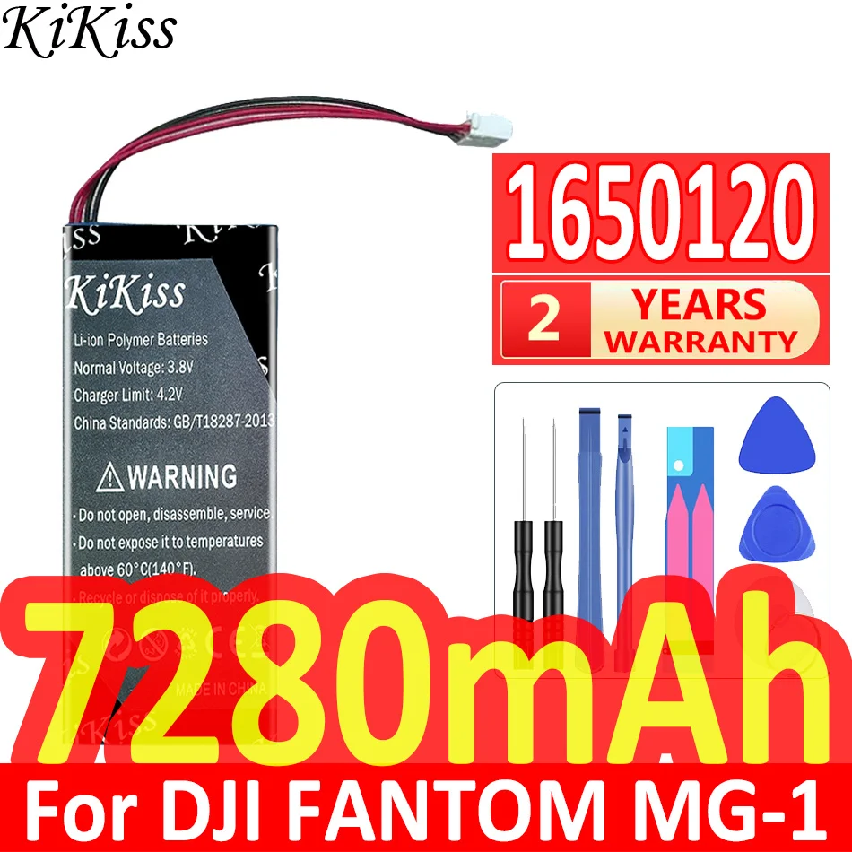

Мощная батарея 7280 мАч KiKiss 1650120 для DJI FANTOM MG-1 PART68 1650120 3professional GL300C 3adv 3A 3P MG-1S 2055127