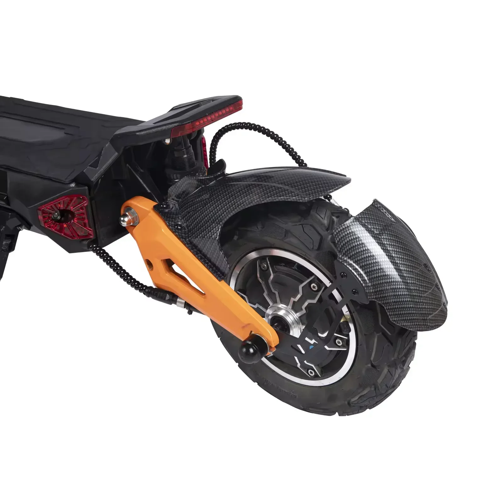 Electric scooter Z01 3200W 52V 30AH dual motor electric scooter max speed 75km/h max range 80km 10 inch off-road tyres foldable