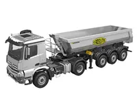 Kabolite 5801 4X4 1/14 RC Tractor 3 Axles RC Electric Dump Trailer RTR Lead Screw 2-Speed Transmission Sound Light Toy Model 2