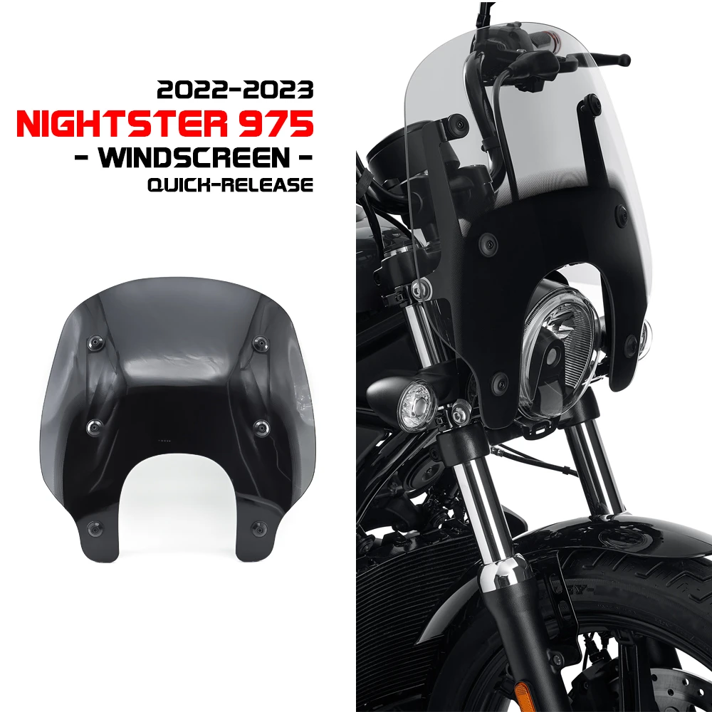 Nightster 975 Accessories Motorcycle Windshield for Harley Nightster975