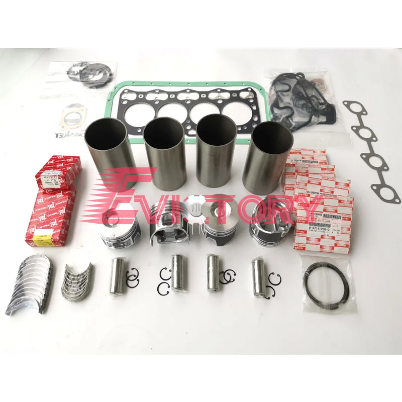 

For Isuzu 4LE2 rebuild kit overhaul kit repair ZX75US-3 ZX40U Excavator