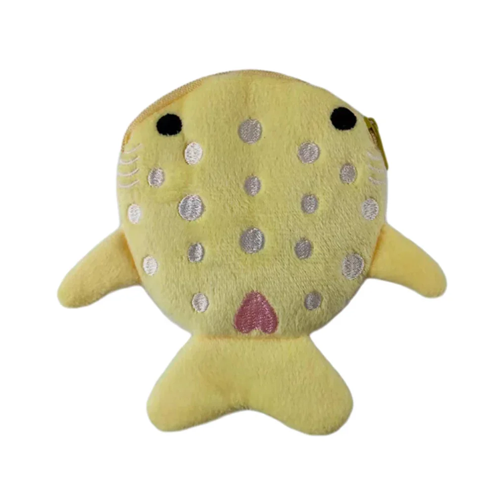 Coin Purse Japan Cute Plush Whale Shark Doll Mini Zipper Wallet