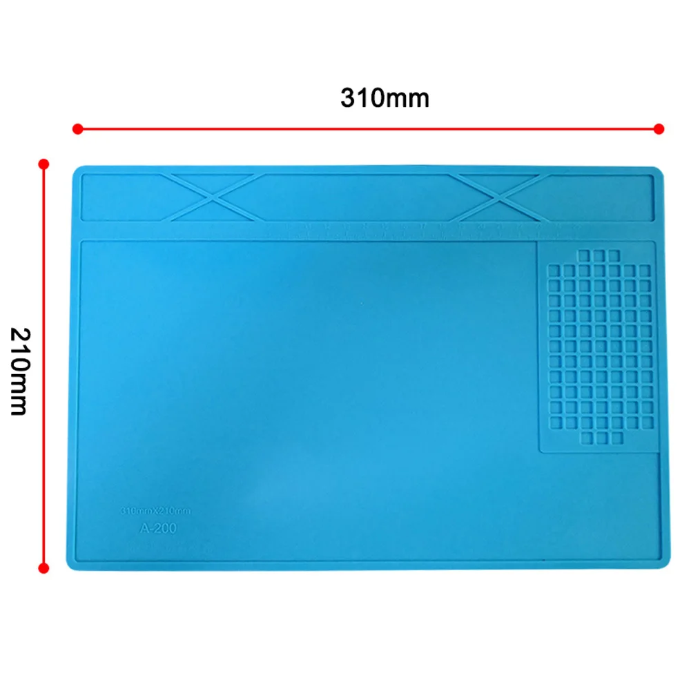 

Heat Insulation Working Mat Soldering Station Iron Phone Computer Repair Mat Heat-resistant Insulator Platform