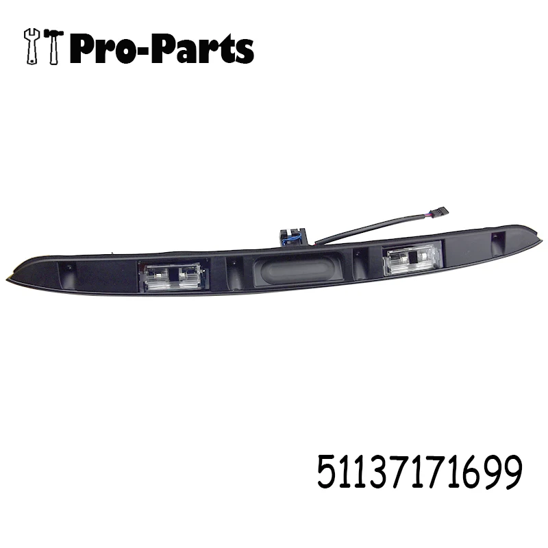 New Trunk Lid Grip With Key Button 51137171699 51137170966 for BMW E46 316i 320i 323i 325i 328i